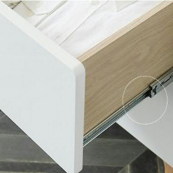 가구아이닷컴 플라망 디미트 원목 2단 서랍장 (50cm)_이미지