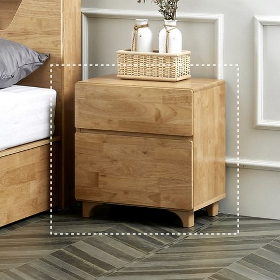 가구아이닷컴 플라망 디미트 원목 2단 서랍장 (50cm)