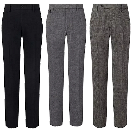 다니엘크레뮤 22FW 울 써모라이트 본딩 슬랙스 3종