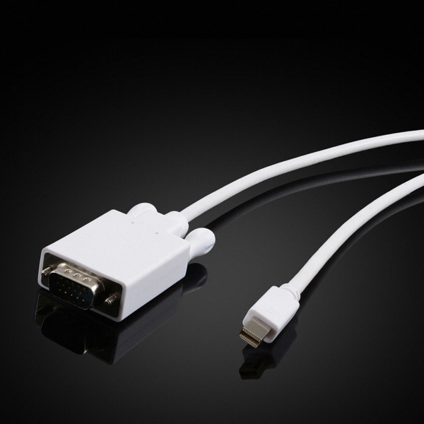 �������������ͽ� �ؽ�Ʈ Mini DP to VGA ��ȯ ���̺�