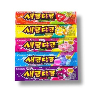 크라운 새콤달콤 5종세트 5가지맛 10832799_이미지