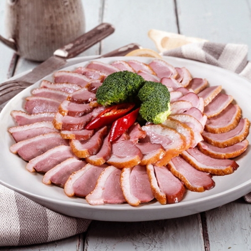 옐로우팜판매농업회사 샛노랑오리 무항생제 오리훈제 슬라이스 200g (2개)_이미지