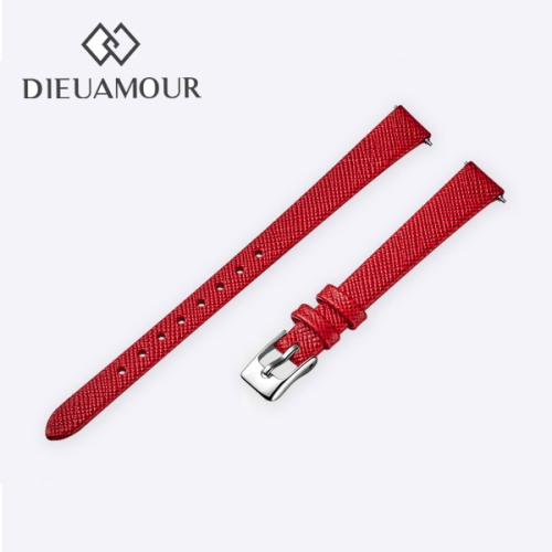 디유아모르 양가죽 시계줄_DAB3201L-RD(S)