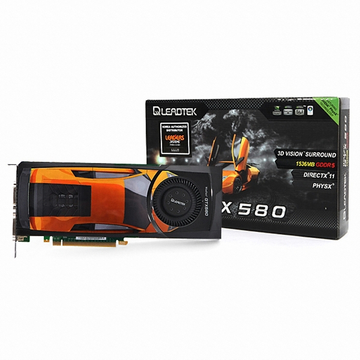 리드텍 WinFast 지포스 GTX580 D5 1.5GB 리더스시스템즈_이미지