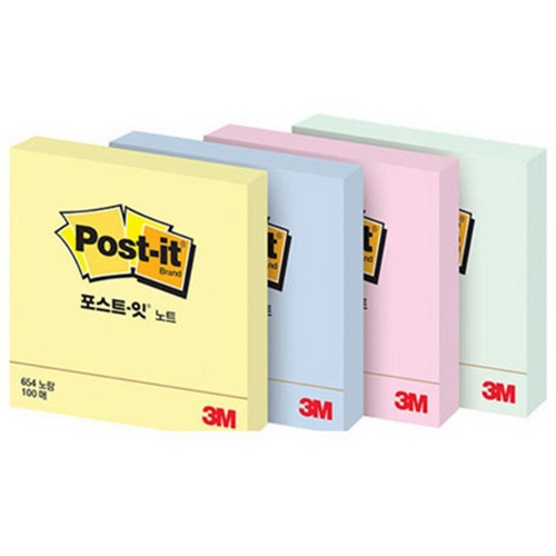 3M 포스트잇 노트 654이미지입니다. 누르면 해당 게시물로 새창이동합니다.