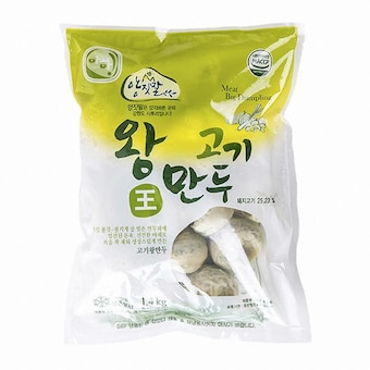 아하식품 고기<b>왕만두</b> 1.4kg