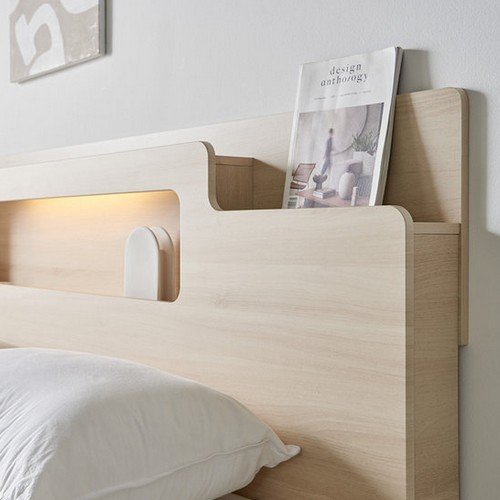 BIF보루네오 루미나 일반형 LED침대 SS (독립스프링)_이미지