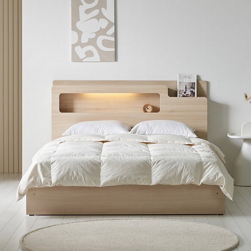 BIF보루네오 루미나 일반형 LED침대 SS (독립스프링)_이미지