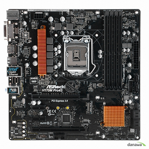 ASRock H170M PRO4S 에즈윈 + 인텔 코어i5-6세대 6600 패키지 (정품)_이미지