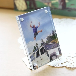 아트사인 미니 자석 액자 55x80 세로형 / 차량용 납골당 장식