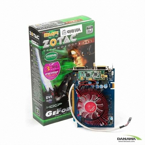 ZOTAC ������ 8600GT DMBVGA AMP Edition 256MB HDMI ������