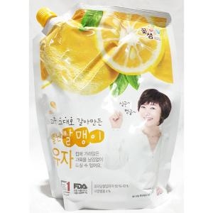 꽃샘식품 꽃샘 알맹이 유자 1kg