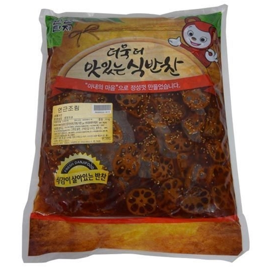 반찬단지 연근조림 4kg이미지입니다. 누르면 해당 게시물로 새창이동합니다.