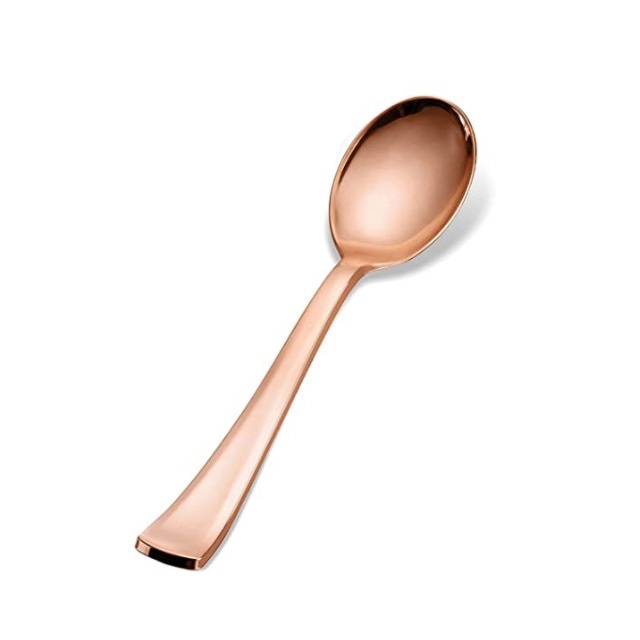 쓱싹접시 로즈 골드 디저트 스푼 10cm 20p (1개)_이미지
