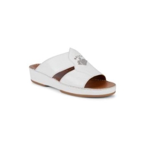 발리 5358558 Hakman Mens 6211914 White Grained Leather Sandals 117309466_이미지