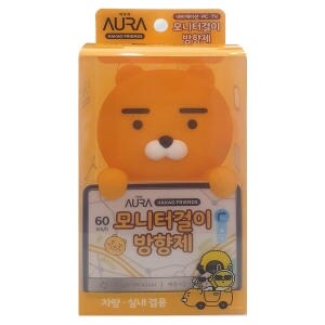 아우라 카카오프렌즈 모니터걸이 <b>방향제</b> 라이언