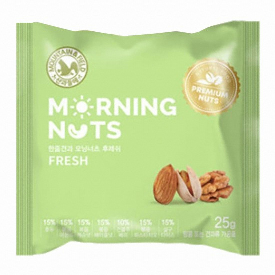 산과들에 한줌견과 모닝너츠 후레쉬 25g (30개)