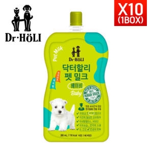 유담 닥터할리 펫밀크 베이비 200ml (10개)