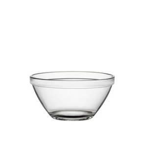 강화유리 폼페이 유리볼 14CM 1P/샐러드볼/믹싱볼/접시/용기/그릇/베이킹