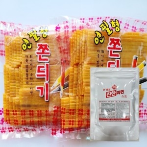 연필심쫀드기2봉+쫀듸기스프1봉 100g set 울산쫀드기