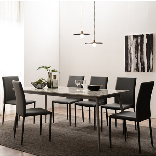 카프리 대리석 식탁 1800