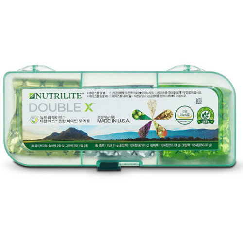 암웨이 뉴트리라이트 더블엑스 종합비타민 무기질 372정 (1개)