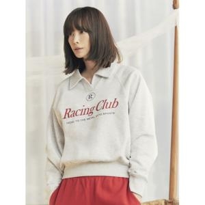 신성통상 탑텐 여성 테리 오픈 카라 그래픽 스웨트셔츠 MSE1TR2008 244659_이미지