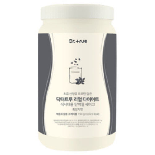 닥터트루 리얼 다이어트 흑임자맛 750g (1개)_이미지