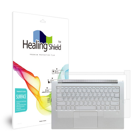 폰트리 힐링쉴드 레노버 요가 C940-14IIL 무광 외부보호필름 (팜레스트/터치패드 2매)_이미지