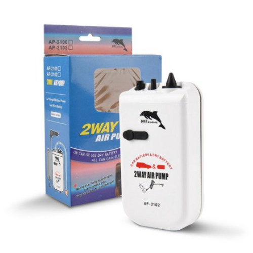 인터맥스 낚시 차량용 건전지 기포기 기포발생기 산소발생기 투웨이 전원방식_이미지