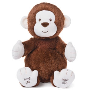 GUND 노래하는 짝짜꿍 원숭이 30cm G6052184 동물인형인형작동완구장난감인형동물