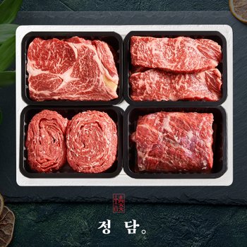 SSG정담 1등급 농협영주한우 구이혼합6호 2kg (1개)_이미지