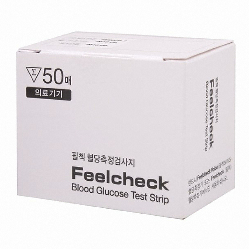  필로시스 필첵 보이스 혈당시험지 [50매]