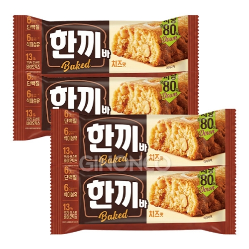 오리온 마켓오 한끼바 치즈맛 (4개)