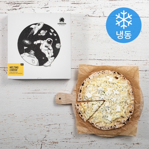 엘케이푸드 우주인피자 멜팅 치즈 냉동 355g 1개_이미지