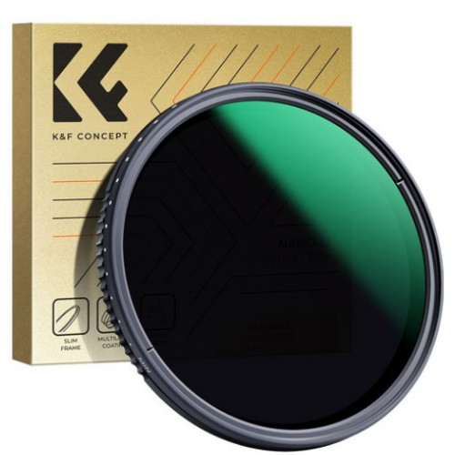 K&F Concept NANO-D ND8-ND2000 가변 렌즈필터 (82mm)