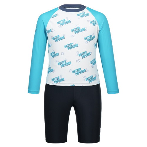 아레나 남아 버터팝콘 래쉬가드 세트 아이보리 RN-BS2F524-IV_이미지