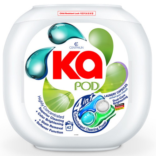 웰스로만센트라린 카포드 4in1 듀얼코어 캡슐세제 브라이트닝 42개입 (2개)