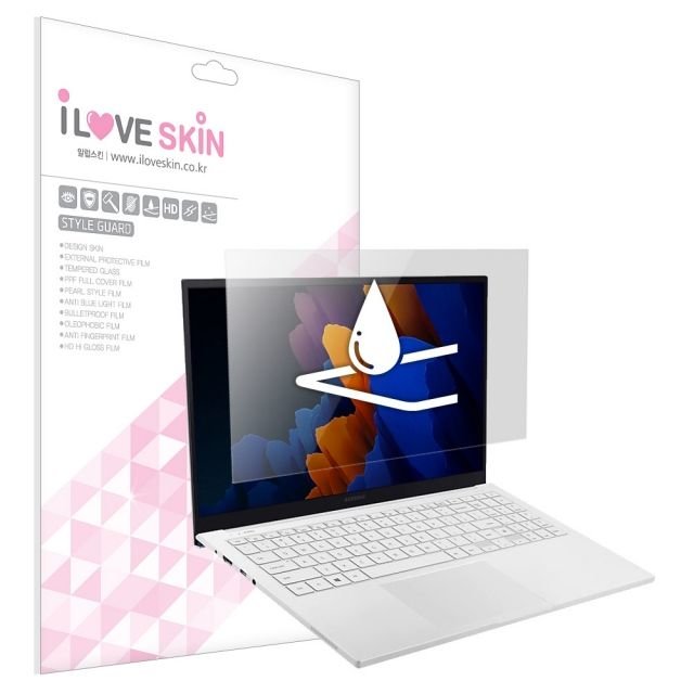 알럽스킨 갤럭시북 이온2 15인치 올레포빅 액정보호필름 (1매)_이미지