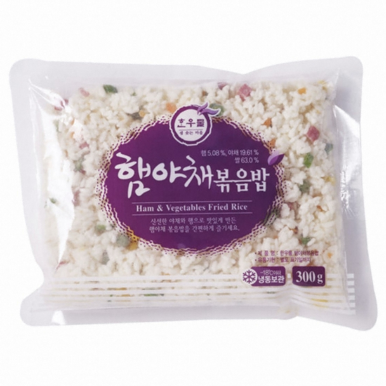 한우물(HAU) 햄야채볶음밥 300g (24개)_이미지