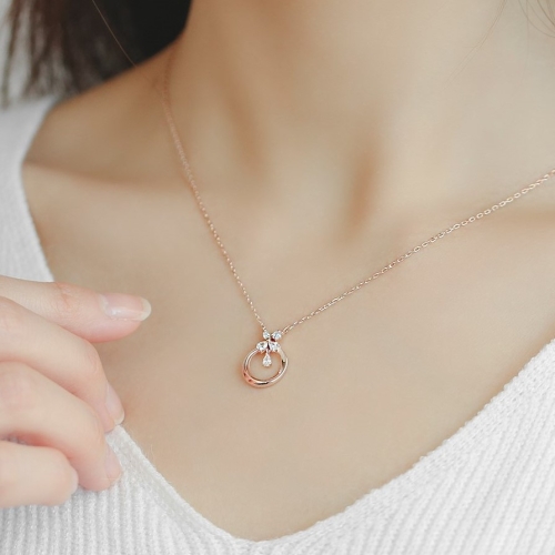 로이드 캐롤 스톤 14K Gold 목걸이 LNN19146G_이미지