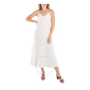 우먼 레이디 Eden 화이트 Virgin Wool-Blend 맥시 Dress, Brand Size 34 US 2 CHC23..