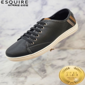 에스콰이아 판매1위 남성 스니커즈 3cm굽 21021BK_이미지