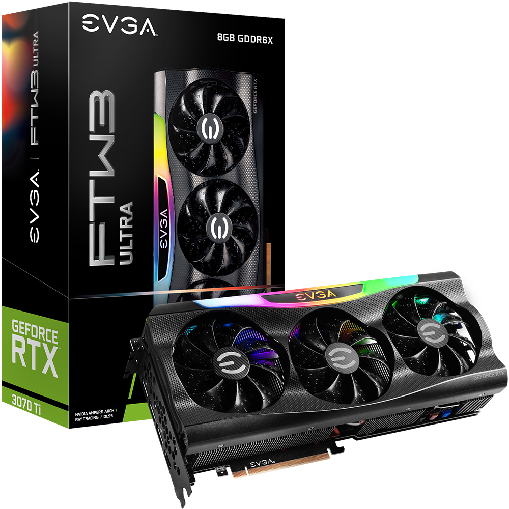EVGA 지포스 RTX 3070 Ti FTW3 ULTRA GAMING D6X 8GB