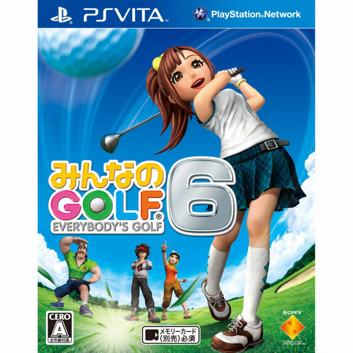 모두의 골프 6 PSVITA 해외구매,일본판_이미지