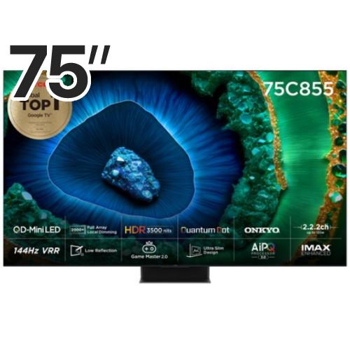 TCL 75C855 (스탠드)