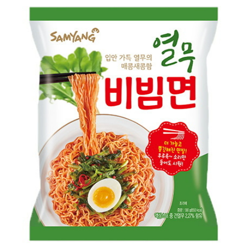 삼양식품 열무비빔면 130g (8개)