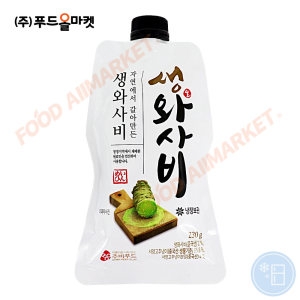 주비푸드 자연에서 갈아만든 생와사비 230g /냉장_이미지