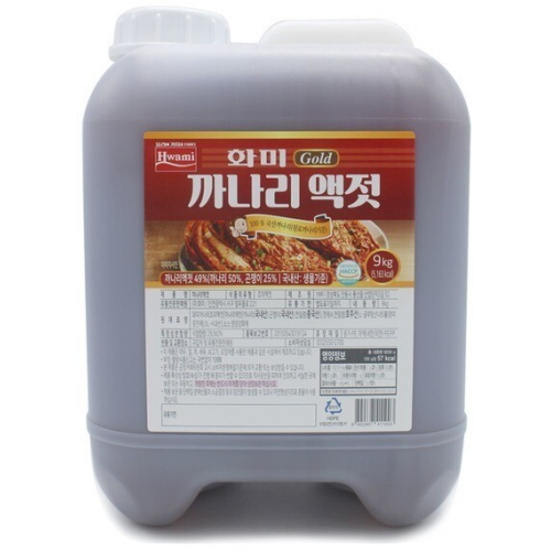 화미 까나리액젓 9kg (1개)_이미지