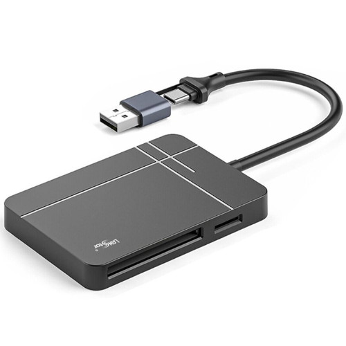 라인업시스템 LANSTAR 4 in 1 UHS II 초고속 카드 리더기 (정품)_이미지